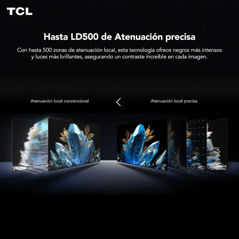 SMART TV DE 98" TCL QLED MINILED GOOGLE TV 98C6